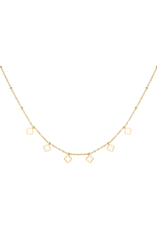 The Everyday Gold Clover Necklace